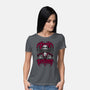 Creepy Christmas Skeleton-Womens-Basic-Tee-Studio Mootant