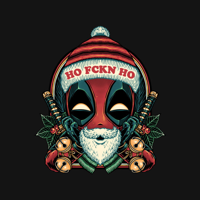 Ho Freakin Ho-Womens-Fitted-Tee-glitchygorilla