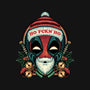 Ho Freakin Ho-Womens-Fitted-Tee-glitchygorilla