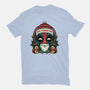 Ho Freakin Ho-Womens-Basic-Tee-glitchygorilla