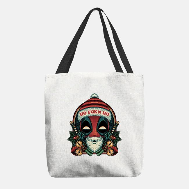 Ho Freakin Ho-None-Basic Tote-Bag-glitchygorilla