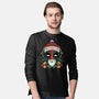 Ho Freakin Ho-Mens-Long Sleeved-Tee-glitchygorilla