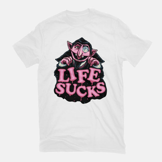 This Life Sucks-Unisex-Basic-Tee-glitchygorilla