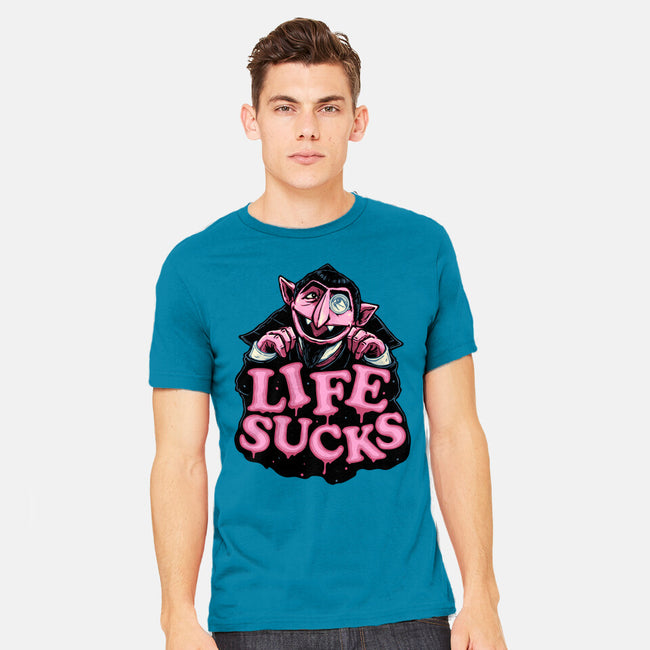 This Life Sucks-Mens-Heavyweight-Tee-glitchygorilla