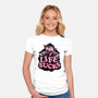 This Life Sucks-Womens-Fitted-Tee-glitchygorilla