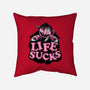 This Life Sucks-None-Removable Cover w Insert-Throw Pillow-glitchygorilla