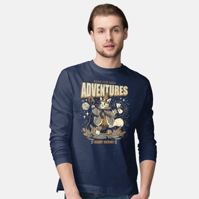 Ready For New Adventures-Mens-Long Sleeved-Tee-tobefonseca