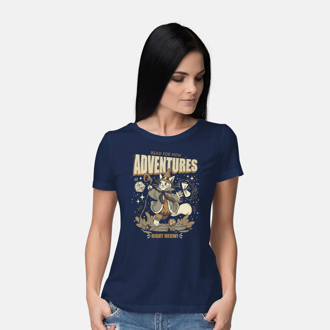 Ready For New Adventures-Womens-Basic-Tee-tobefonseca