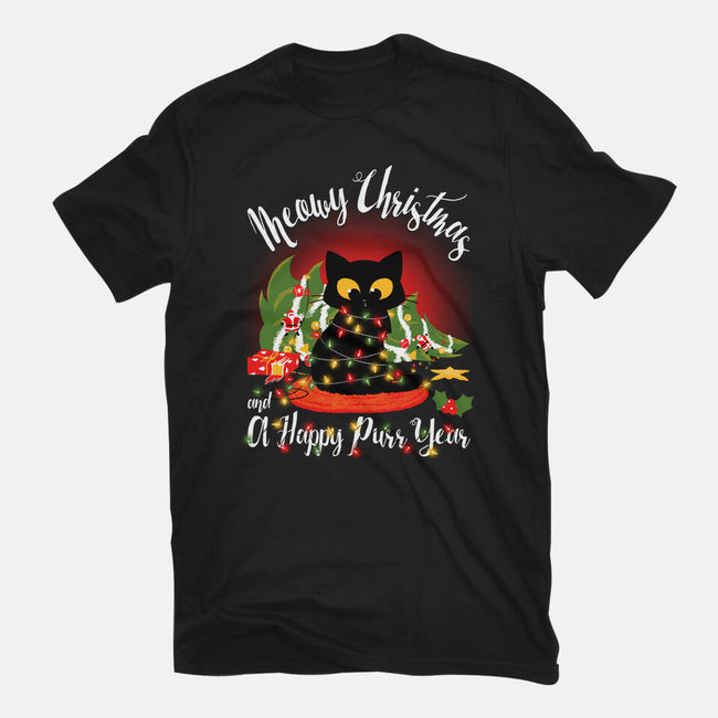 Meowy Christmas And A Happy Purr Year-Mens-Heavyweight-Tee-Tronyx79