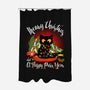 Meowy Christmas And A Happy Purr Year-None-Polyester-Shower Curtain-Tronyx79