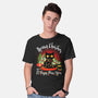 Meowy Christmas And A Happy Purr Year-Mens-Basic-Tee-Tronyx79