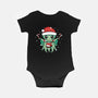 Christmas Cthulhu-Baby-Basic-Onesie-brunopires