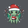 Christmas Cthulhu-Mens-Basic-Tee-brunopires