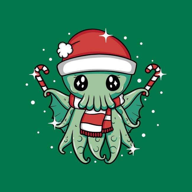 Christmas Cthulhu-Unisex-Kitchen-Apron-brunopires