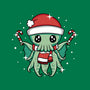 Christmas Cthulhu-Unisex-Kitchen-Apron-brunopires