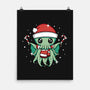 Christmas Cthulhu-None-Matte-Poster-brunopires