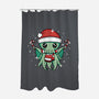 Christmas Cthulhu-None-Polyester-Shower Curtain-brunopires