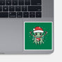 Christmas Cthulhu-None-Glossy-Sticker-brunopires