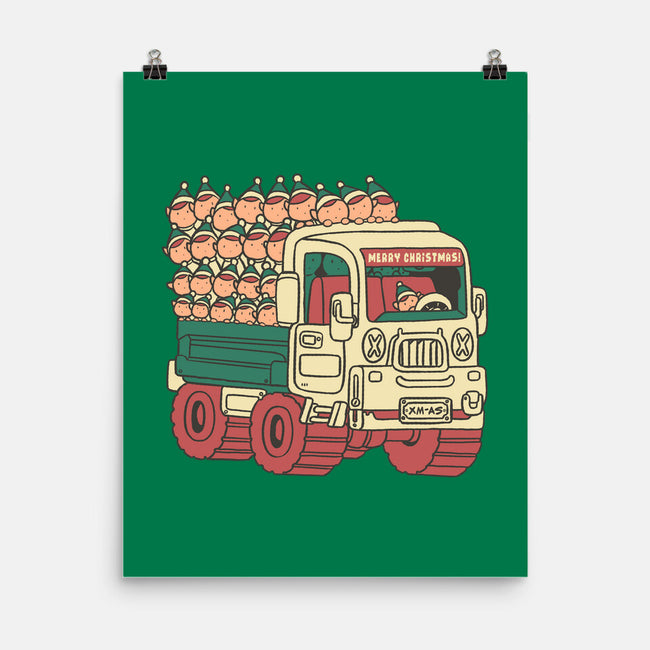 Xmas Workers-None-Matte-Poster-naomori