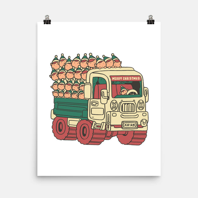 Xmas Workers-None-Matte-Poster-naomori