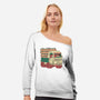 Xmas Workers-Womens-Off Shoulder-Sweatshirt-naomori