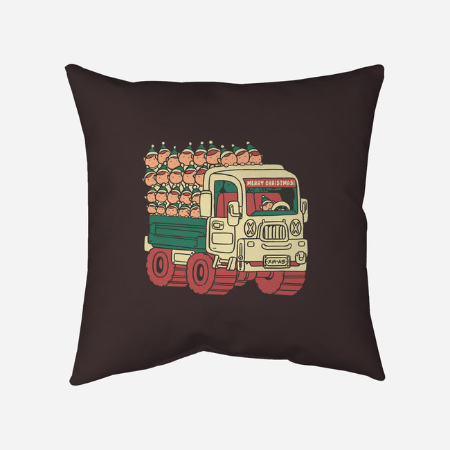 Xmas Workers-None-Removable Cover w Insert-Throw Pillow-naomori