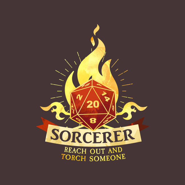 Sorcerer D20-None-Stretched-Canvas-D20 Tees