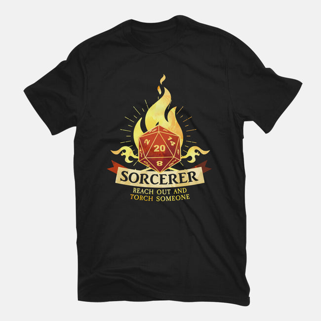 Sorcerer D20-Womens-Basic-Tee-D20 Tees