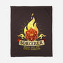 Sorcerer D20-None-Fleece-Blanket-D20 Tees