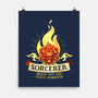 Sorcerer D20-None-Matte-Poster-D20 Tees