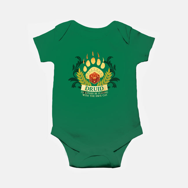 Druid D20-Baby-Basic-Onesie-D20 Tees