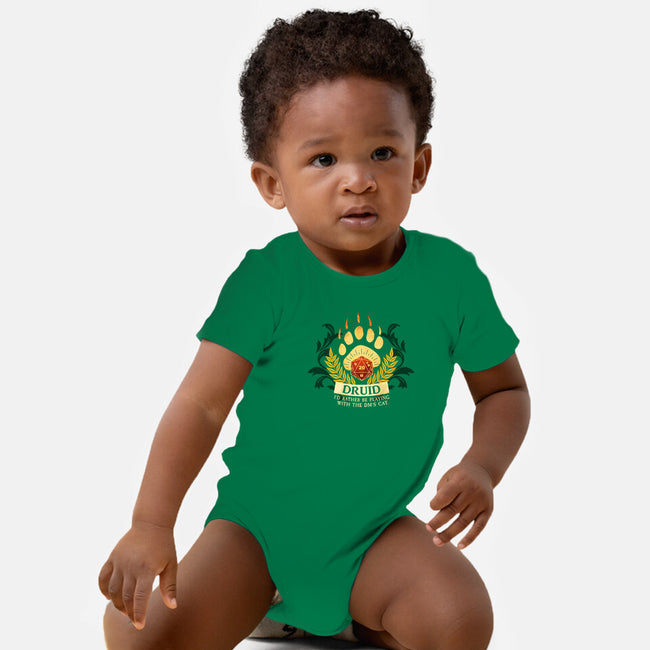 Druid D20-Baby-Basic-Onesie-D20 Tees