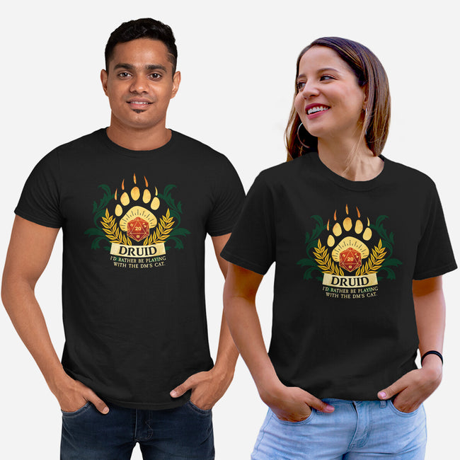 Druid D20-Unisex-Basic-Tee-D20 Tees