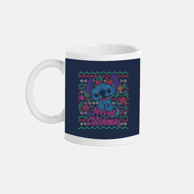 Ugly Sweater Stitchmas-None-Mug-Drinkware-turborat14