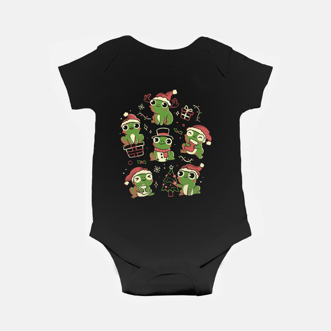 Jolly Frogs-Baby-Basic-Onesie-eduely