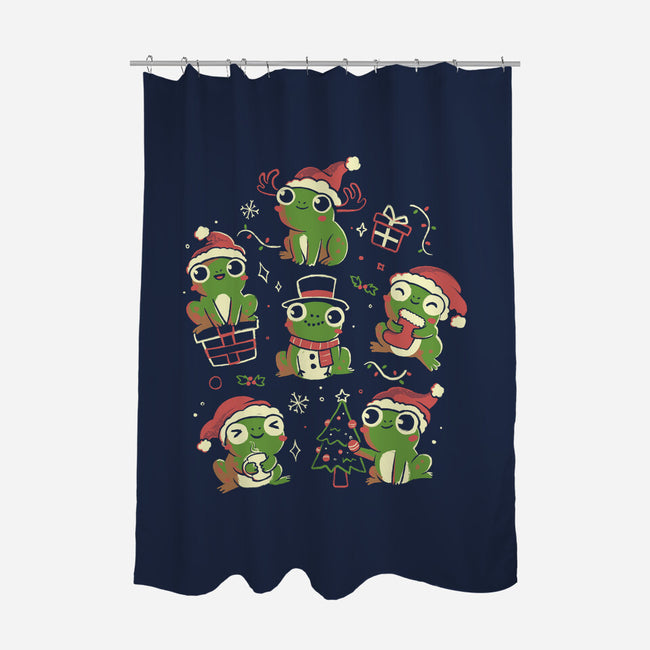 Jolly Frogs-None-Polyester-Shower Curtain-eduely