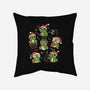 Jolly Frogs-None-Removable Cover w Insert-Throw Pillow-eduely