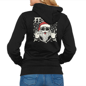 Festive Rock And Roll Santa