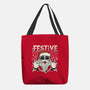 Festive Rock And Roll Santa-None-Basic Tote-Bag-tobefonseca