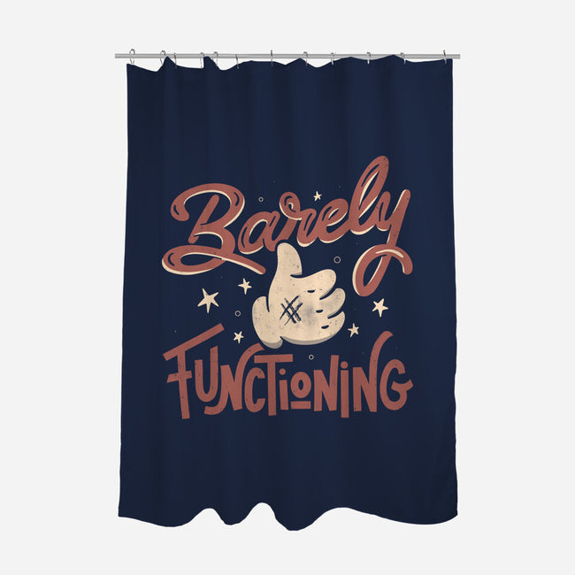 Barely Functioning-None-Polyester-Shower Curtain-tobefonseca