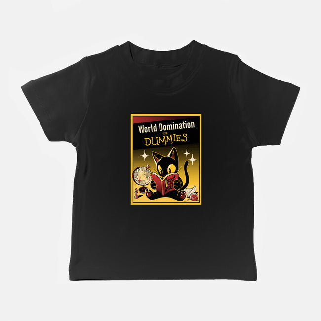 World Domination For Dummies-Baby-Basic-Tee-tobefonseca