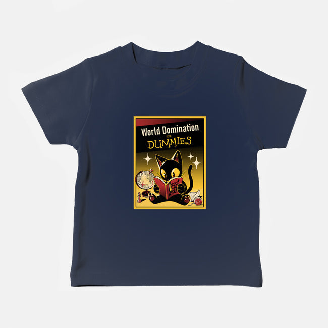 World Domination For Dummies-Baby-Basic-Tee-tobefonseca