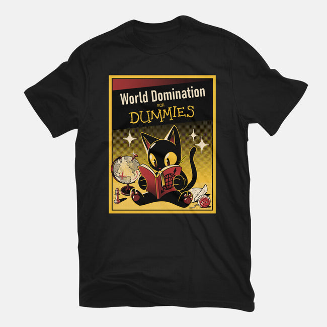 World Domination For Dummies-Mens-Basic-Tee-tobefonseca