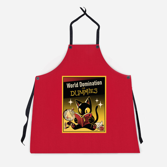 World Domination For Dummies-Unisex-Kitchen-Apron-tobefonseca