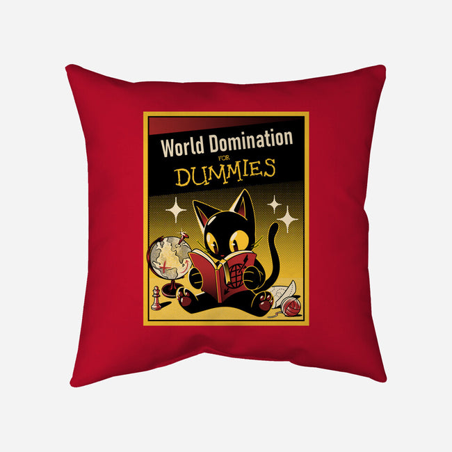 World Domination For Dummies-None-Removable Cover w Insert-Throw Pillow-tobefonseca