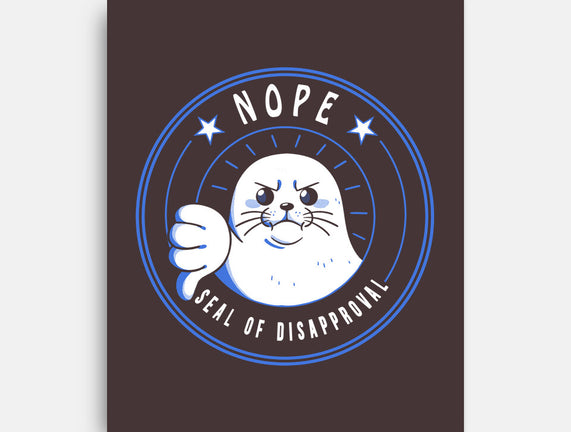 Funny Seal Of Disapproval