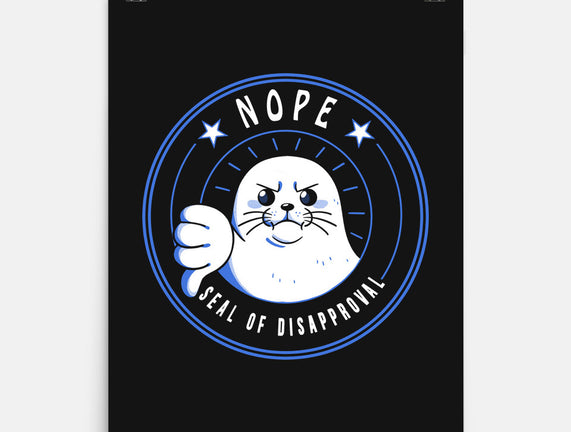 Funny Seal Of Disapproval