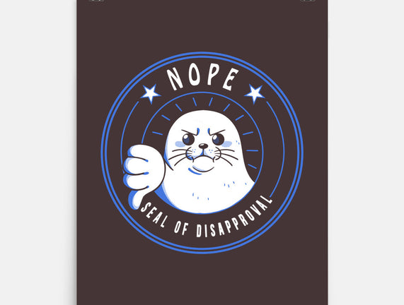 Funny Seal Of Disapproval