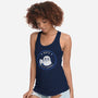 Funny Seal Of Disapproval-Womens-Racerback-Tank-tobefonseca