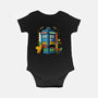 Buenas Tardis Travel Time-Baby-Basic-Onesie-tobefonseca